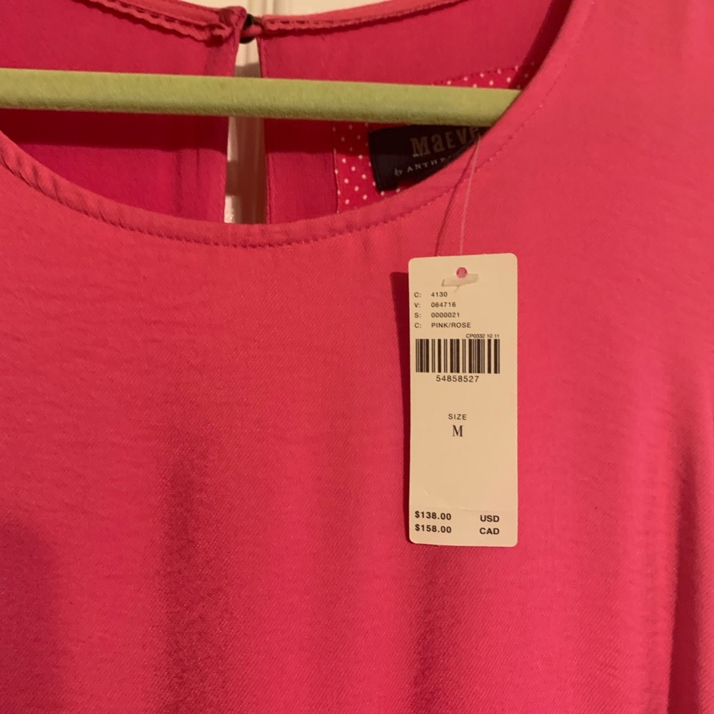 Anthro Mauve Marlene Tiered Maxi Dress - Picture 11 of 11